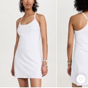 Outdoor Voices Exercise Dress in white